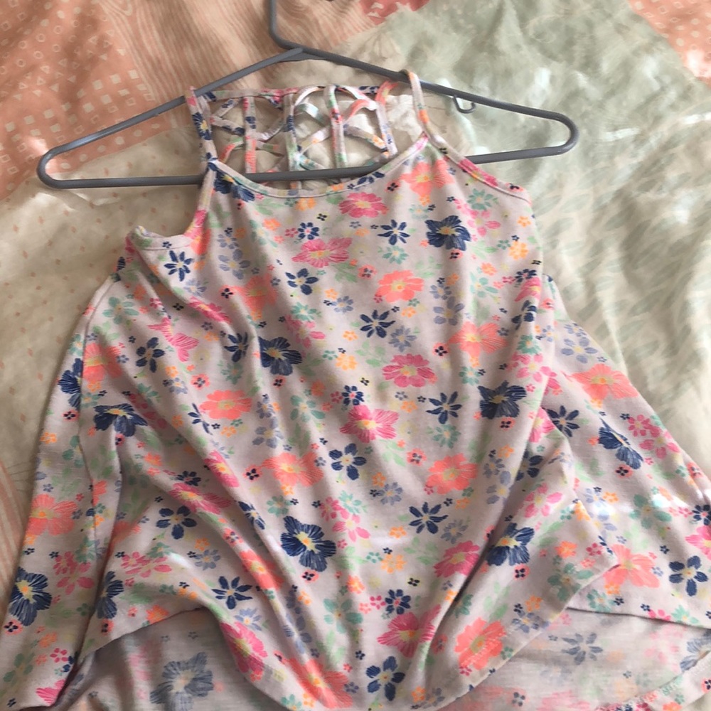 Flower tank top